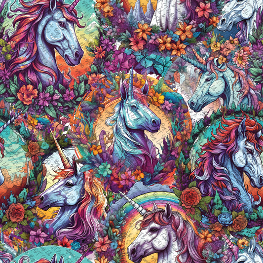 Floral Unicorn