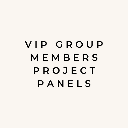 VIP group memebers Project Panels