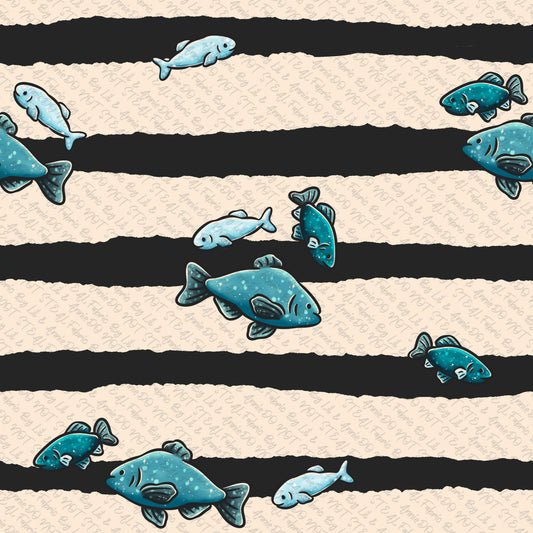 Fish stripes black