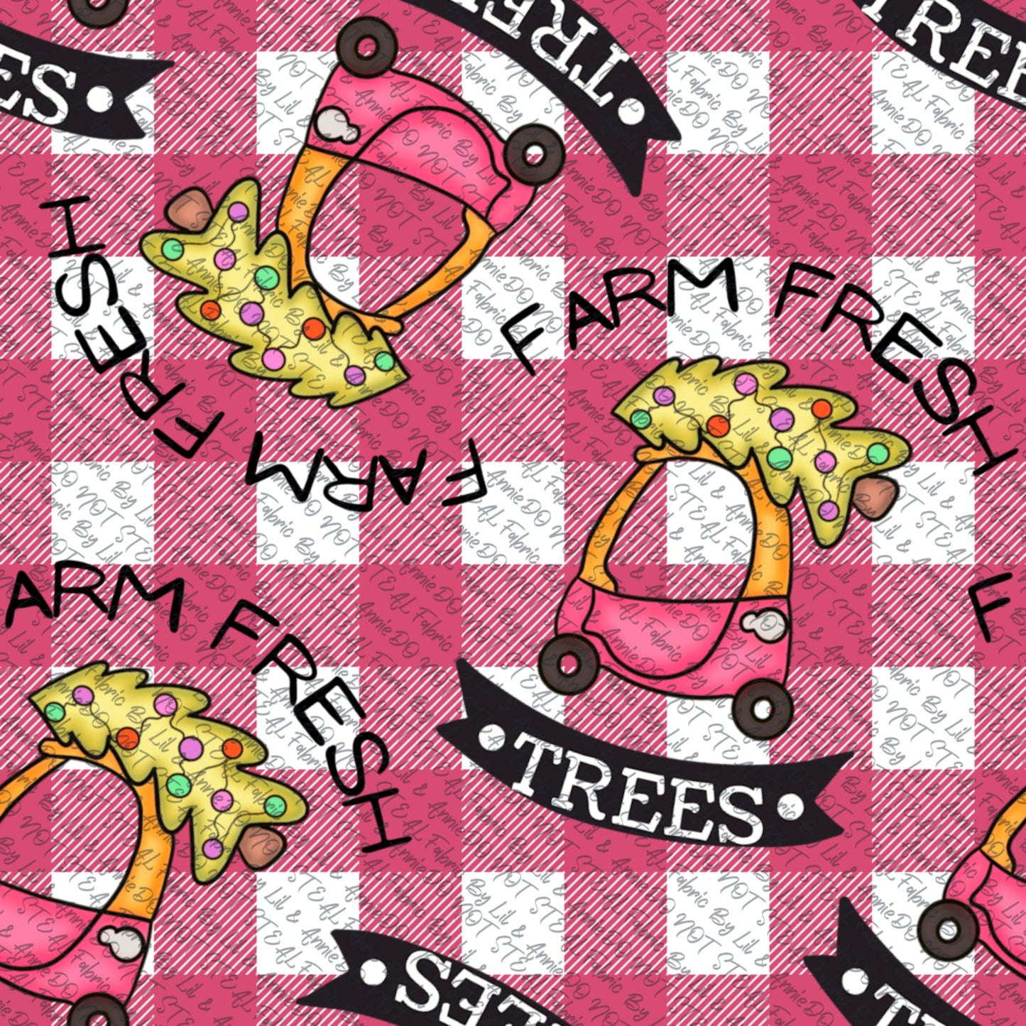 Farm fresh red plaid