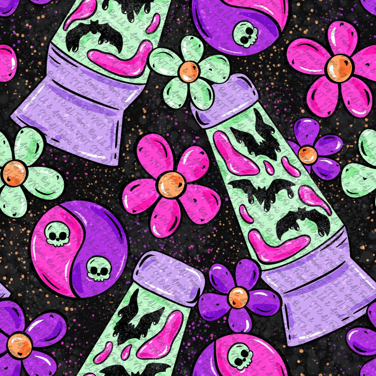 Batty lava lamps