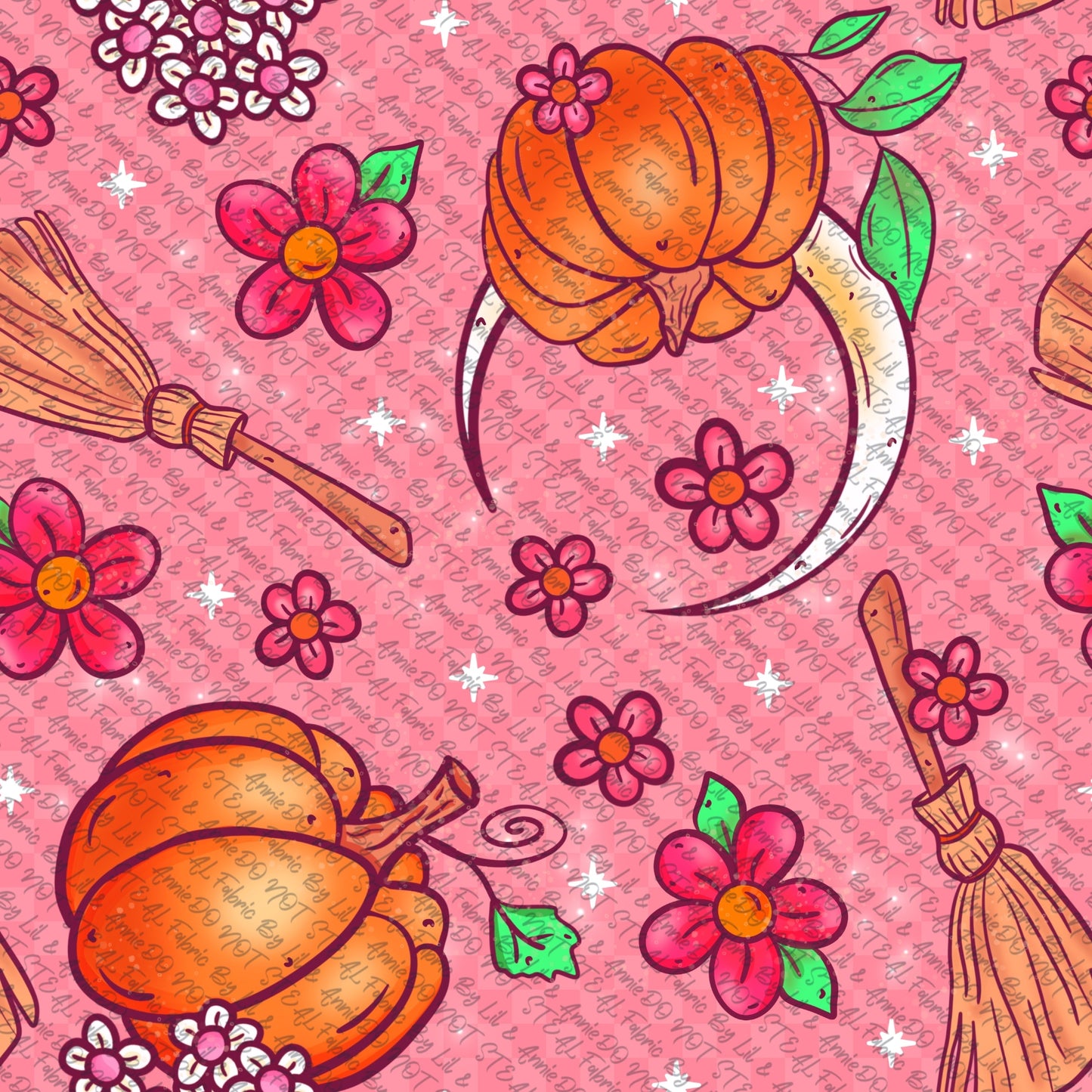 Floral pumpkins