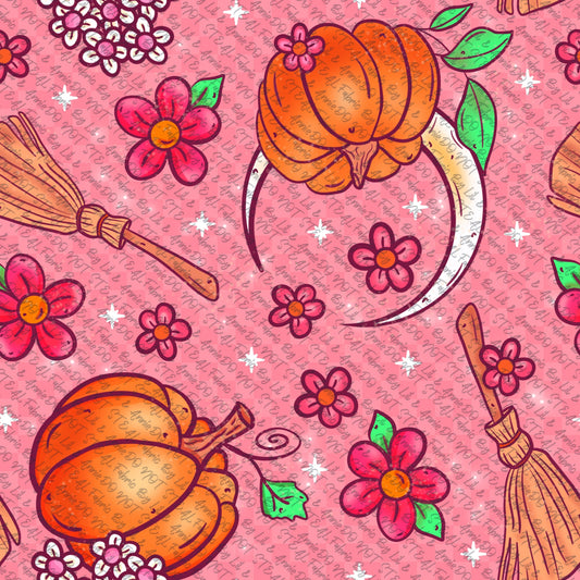 Floral pumpkins