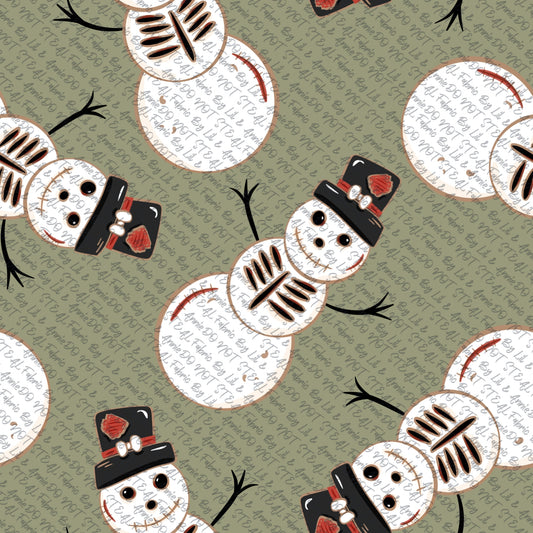 Snowmen skeleton