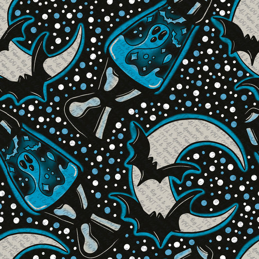 Blue ghost lava lamps