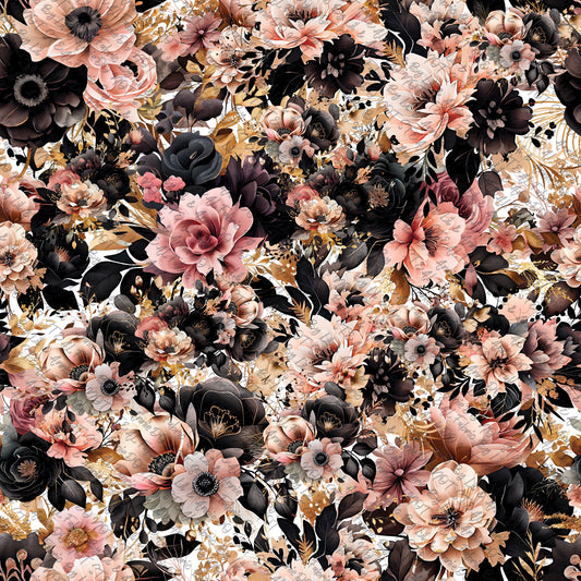 Peachy florals