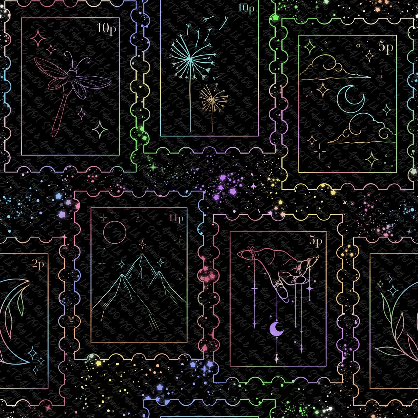Celestial Stamps
