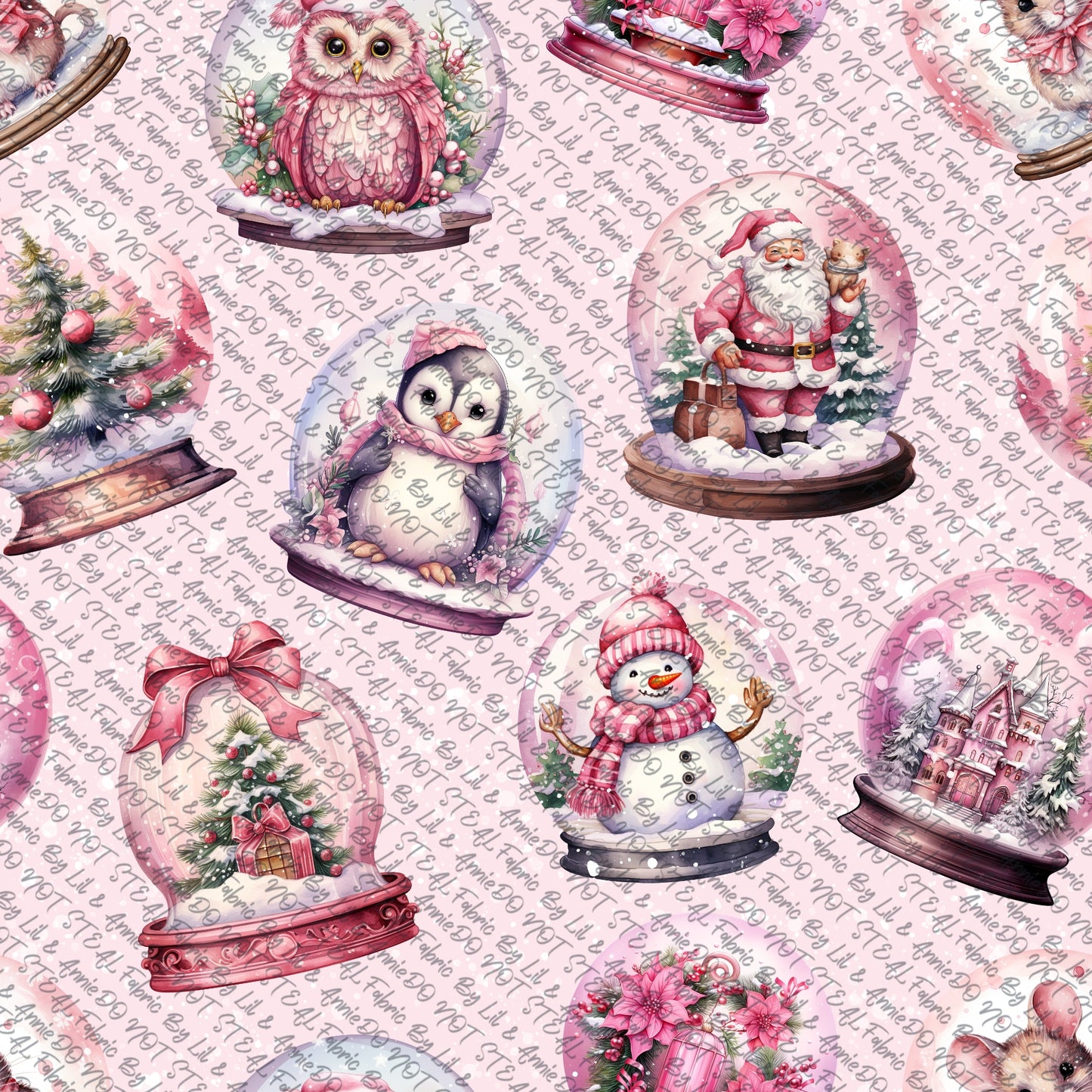 Christmas snowglobes