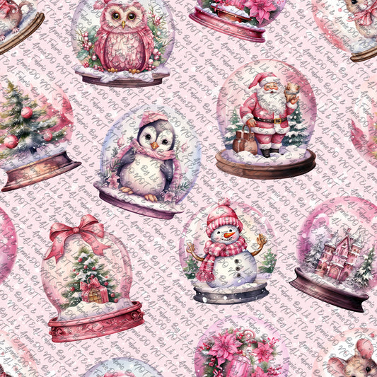 Christmas snowglobes