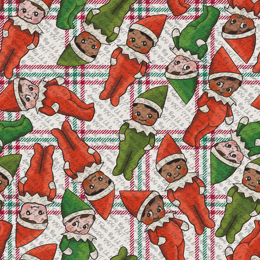 Little elves plaid