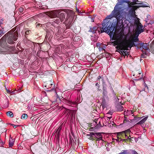Pink witch