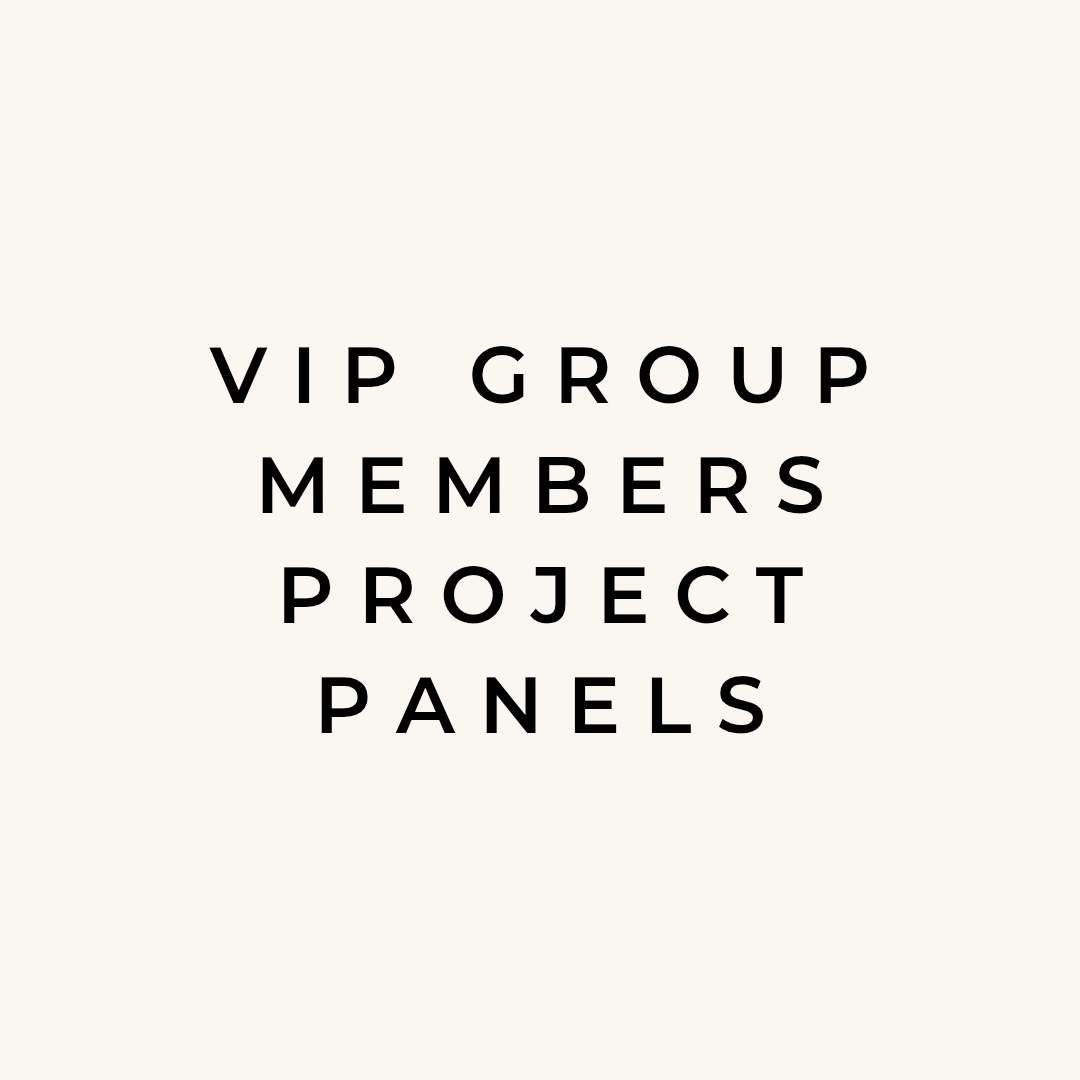 VIP group memebers Project Panels
