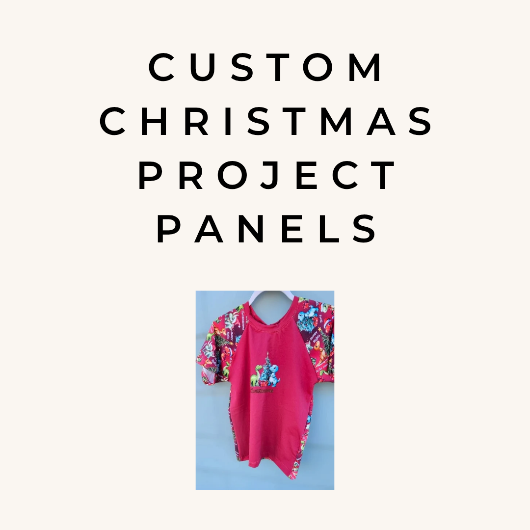 Custom Christmas Project Panels