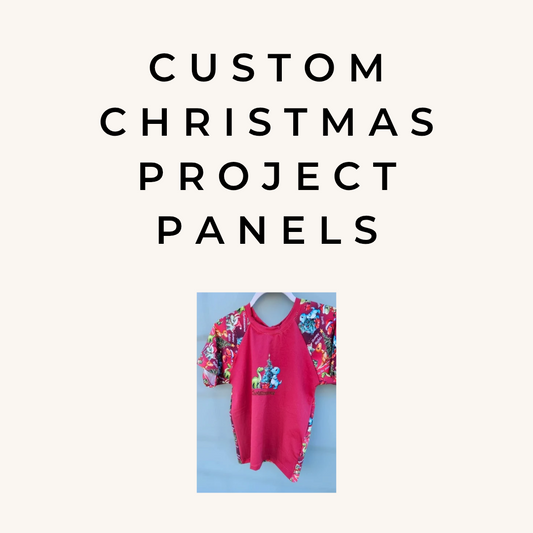 Custom Christmas Project Panels
