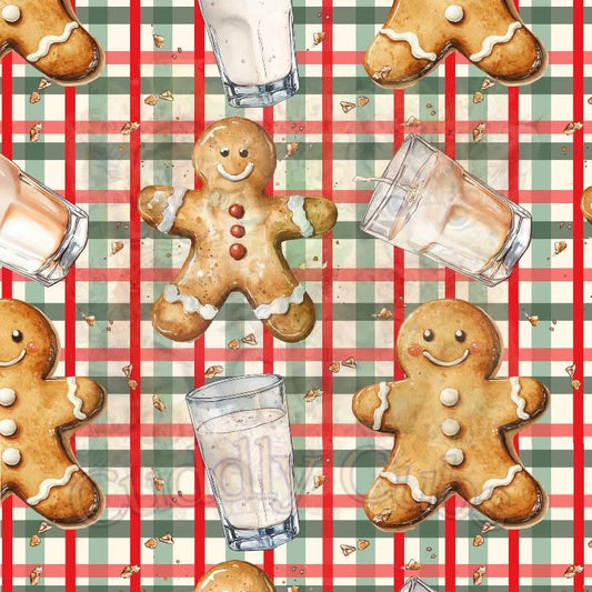 Milk & gingerbread cookies CC