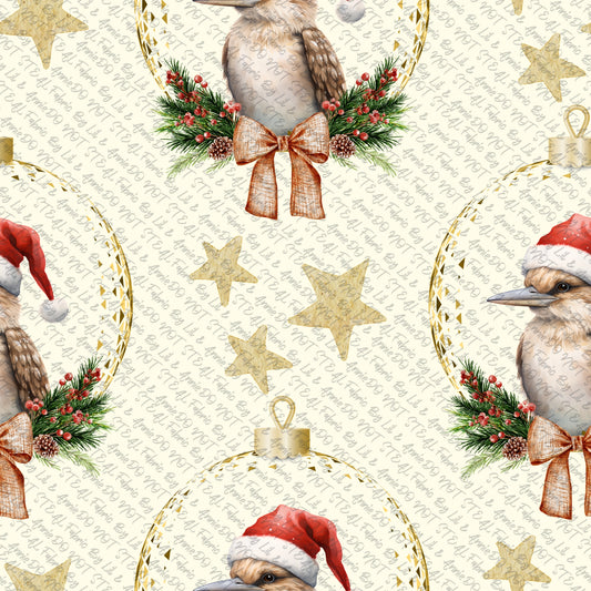 Kookaburra Christmas cream
