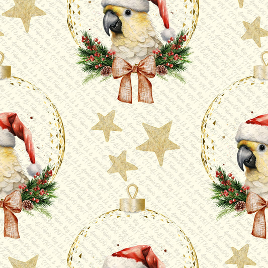 Cockatoo Christmas cream