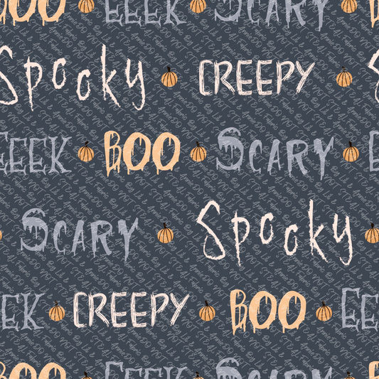 Spooky,scary,creepy BOO!
