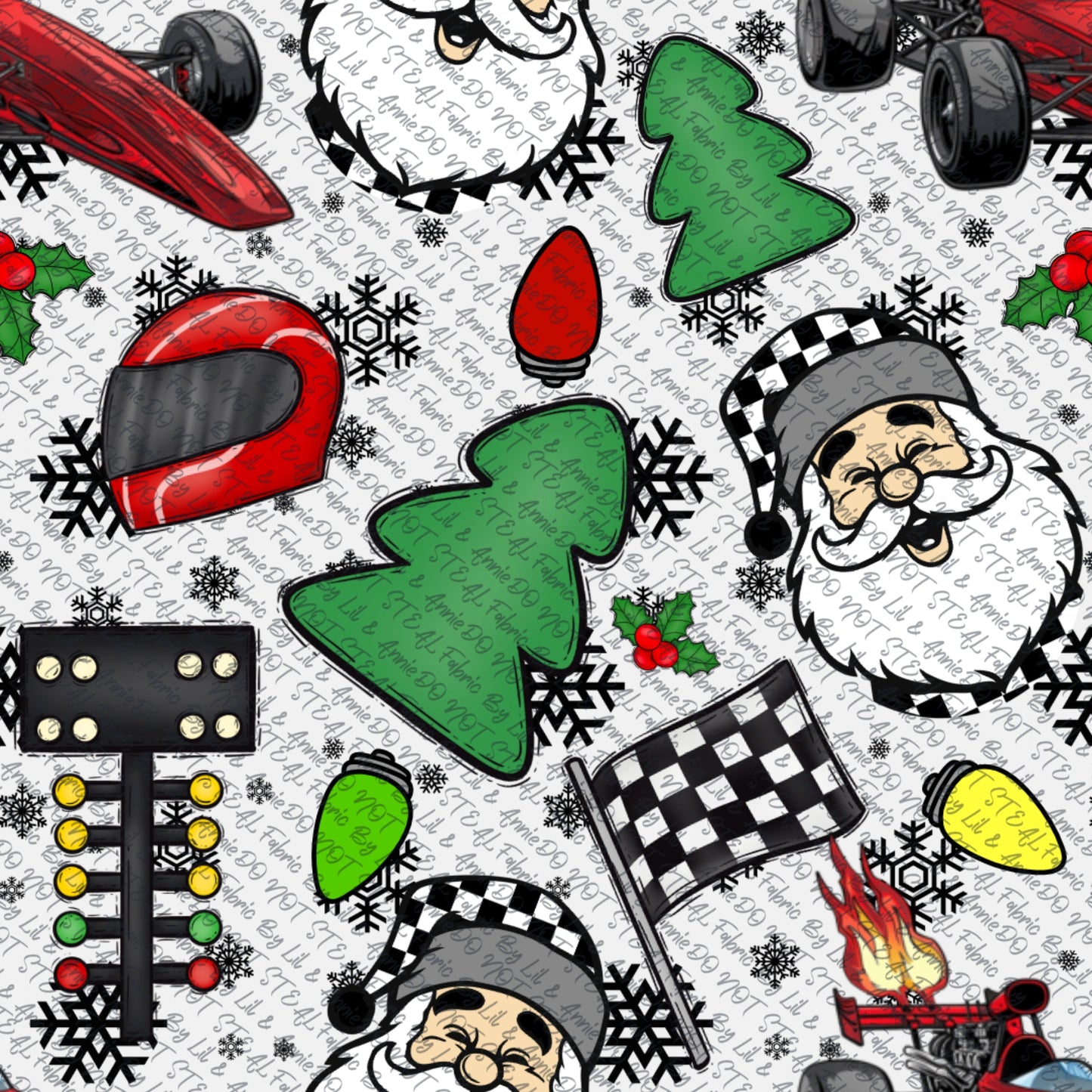 Racing Santa