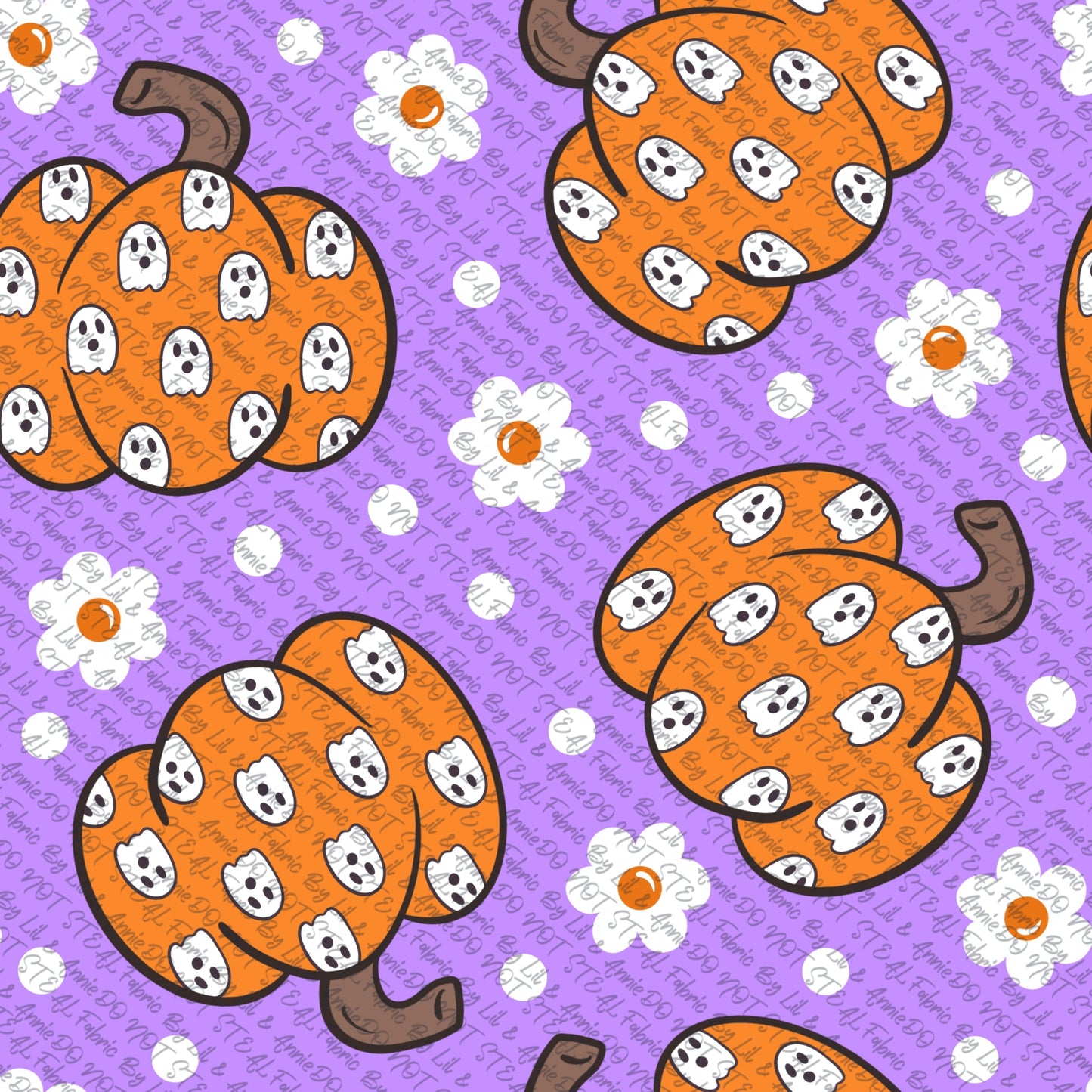 Ghostly pumpkins