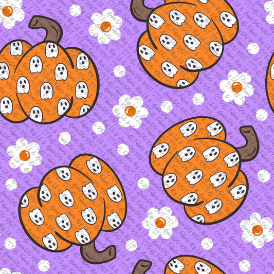 Ghostly pumpkins