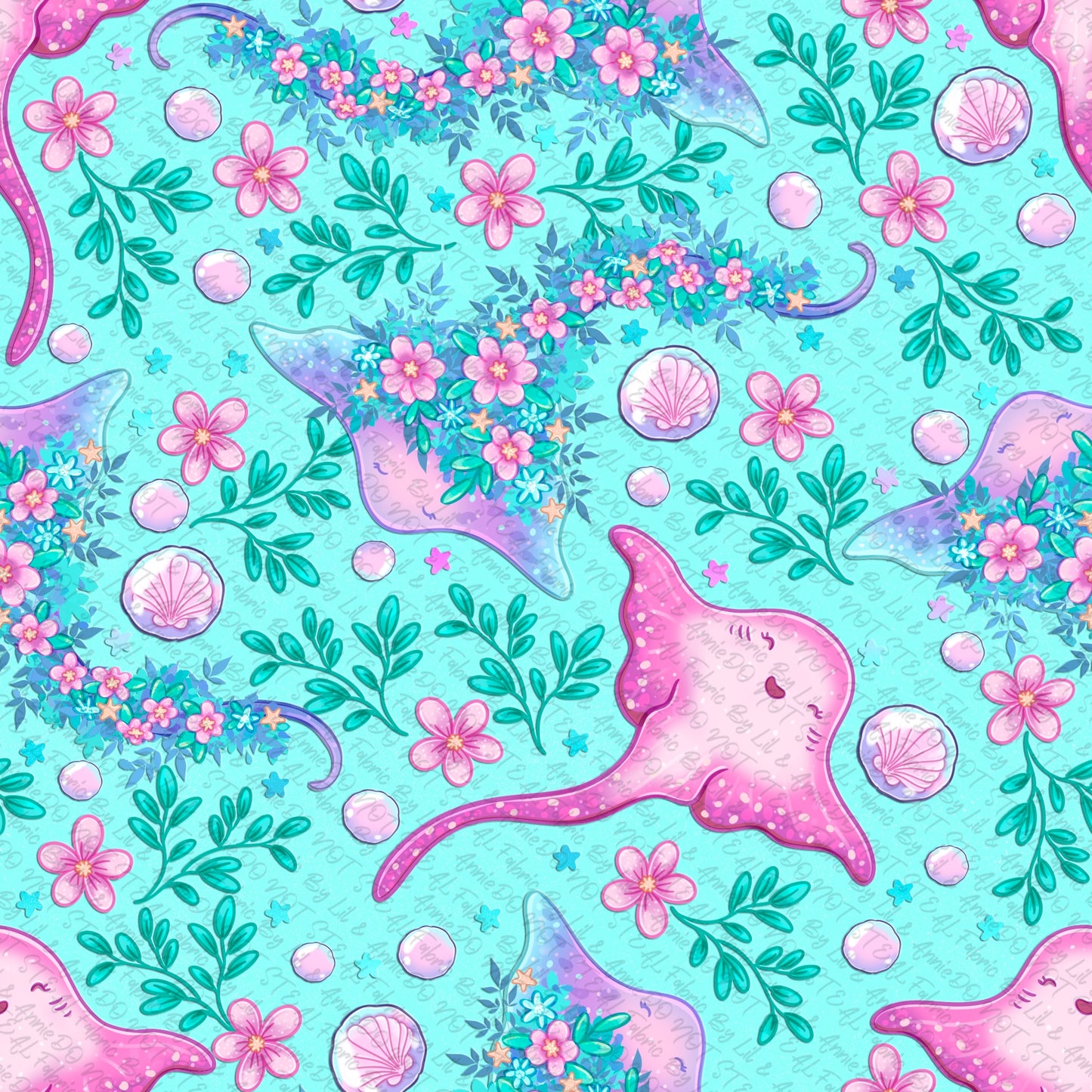 Floral Stingrays
