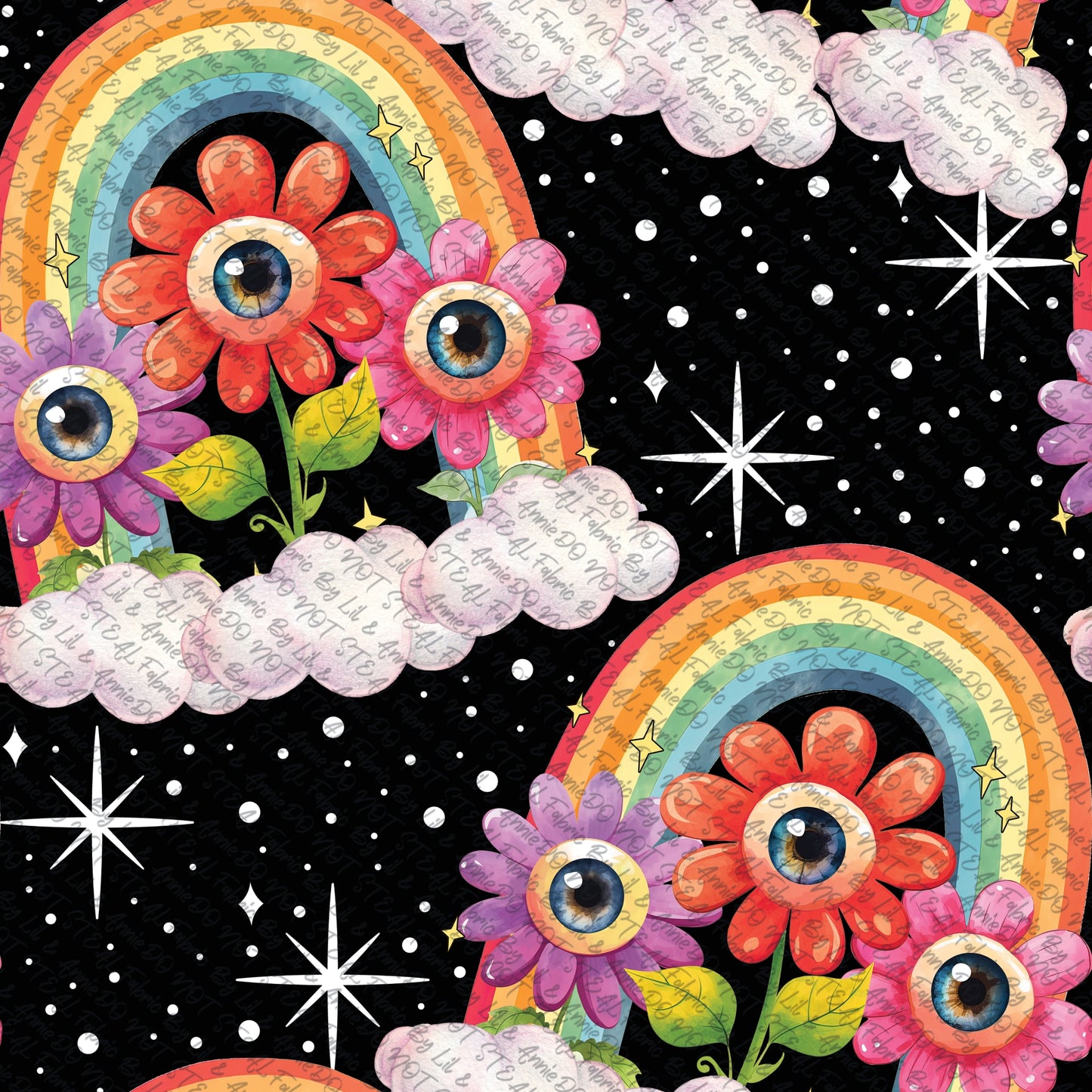 Eye of the flowers