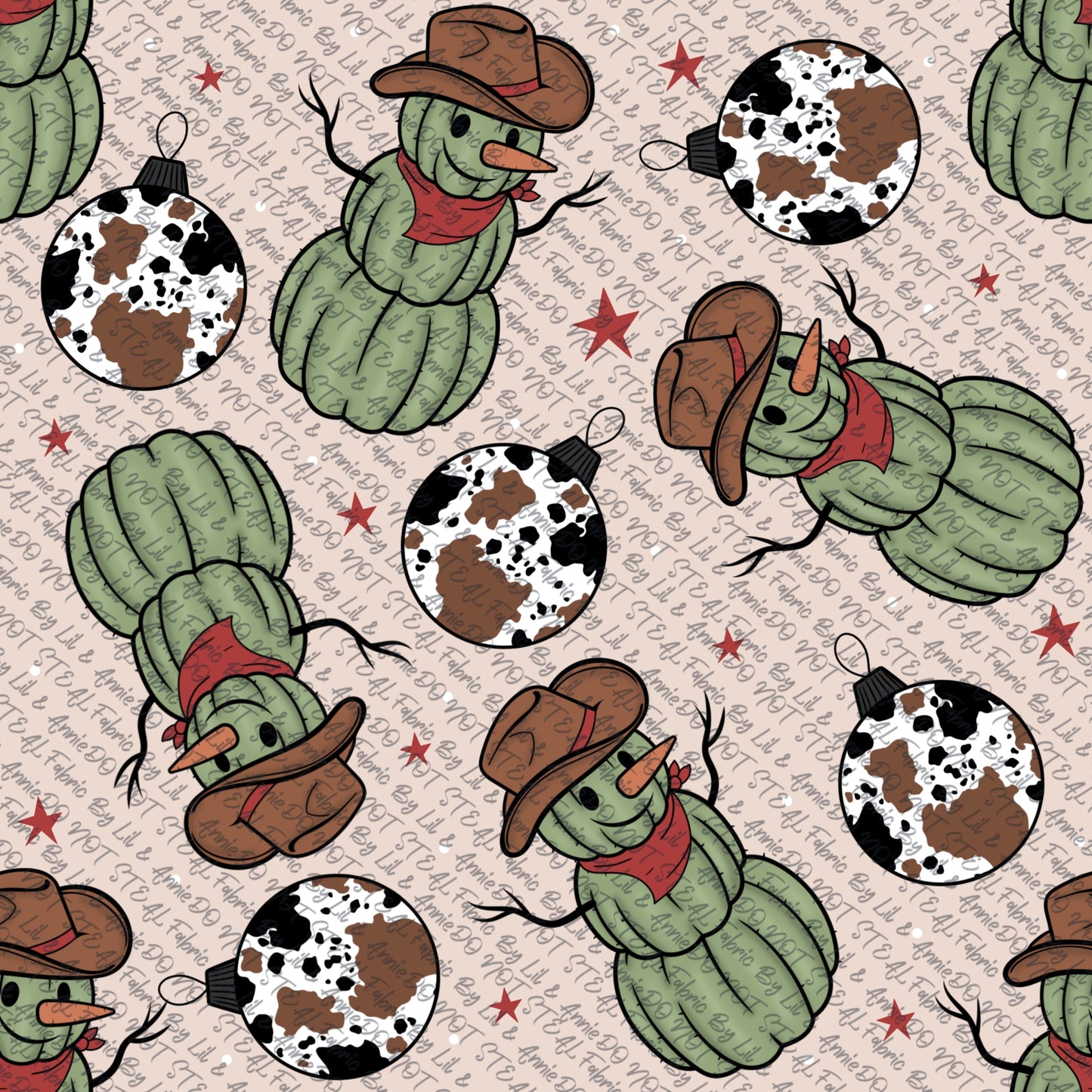 Cowboy Christmas cactus