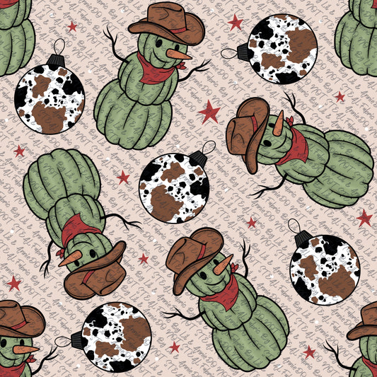 Cowboy Christmas cactus