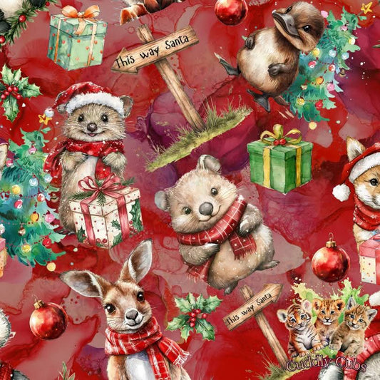 Aussie Christmas red CC