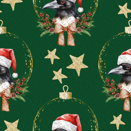 Magpie Christmas green