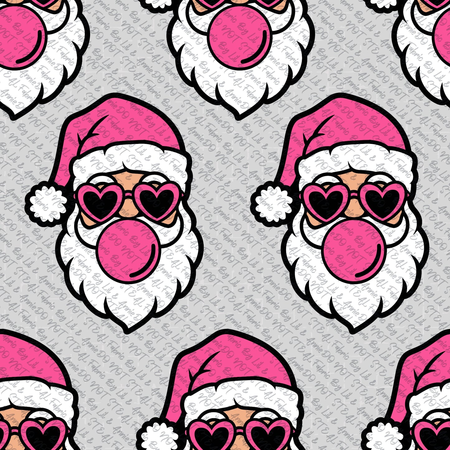 Bubblegum Santas