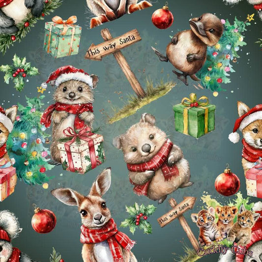 Aussie Christmas green CC